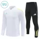 Juventus Trainingssweaterset Kind 2025/26 Kwartrits Witte