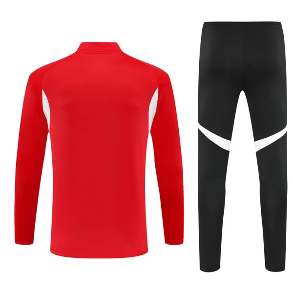 Liverpool Trainingssweaterset Heren 2025/26 Kwartrits Rode