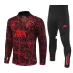 Liverpool Trainingssweaterset Heren 2025/26 Kwartrits Zwarte