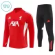 Liverpool Trainingssweaterset Kind 2025/26 Kwartrits Rode