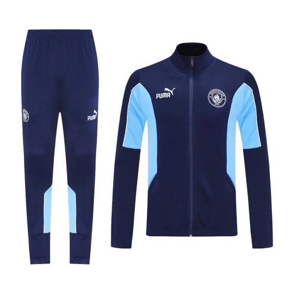 Manchester City Trainingsjack Pak Heren 2025/26 Grijze