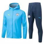 Manchester City Trainingsjacks met Capuchon Heren 2025/26 Blauwe