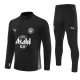 Manchester City Trainingssweaterset Heren 2025/26 Kwartrits Zwarte Manchester City Trainingssweaterset Heren 2025/26 Kwartrits Zwarte