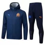 Olympique Marseille Trainingsjacks met Capuchon Heren 2025/26 Grijze