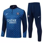 Paris Saint-Germain Trainingssweaterset Heren 2025/26 Kwartrits Blauwe