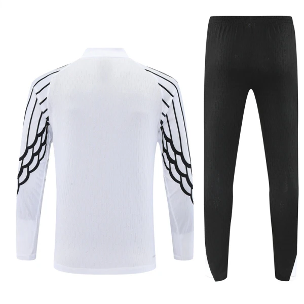 Paris Saint-Germain Trainingssweaterset Heren 2025/26 Kwartrits Witte