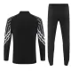 Paris Saint-Germain Trainingssweaterset Heren 2025/26 Kwartrits Zwarte