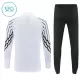 Paris Saint-Germain Trainingssweaterset Kind 2025/26 Kwartrits Witte