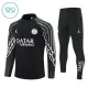 Paris Saint-Germain Trainingssweaterset Kind 2025/26 Kwartrits Zwarte