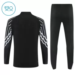 Paris Saint-Germain Trainingssweaterset Kind 2025/26 Kwartrits Zwarte