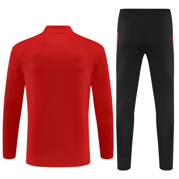 Portugal Trainingssweaterset Heren 2025/26 Kwartrits Rode
