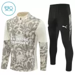 PSV Eindhoven Trainingssweaterset Kind 2025/26 Kwartrits Grijze