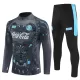 SSC Napoli Trainingssweaterset Heren 2025/26 Kwartrits Zwarte