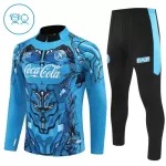 SSC Napoli Trainingssweaterset Kind 2025/26 Kwartrits Blauwe