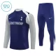Tottenham Hotspur Trainingssweaterset Kind 2025/26 Kwartrits Grijze