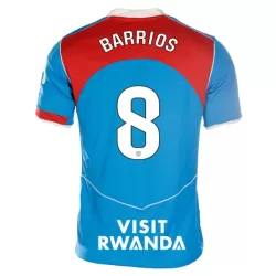 Atlético Madrid Barrios 8 Shirt Heren Derde 2025/26 Atlético Madrid Barrios 8 Shirt Heren Derde 2025/26
