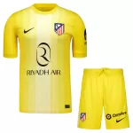 Atlético Madrid Keeper Tenue Kind 2025/26 Gele