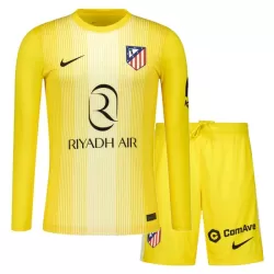 Atlético Madrid Keeper Tenue Kind 2025/26 Lange Mouw Gele Atlético Madrid Keeper Tenue Kind 2025/26 Lange Mouw Gele