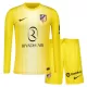 Atlético Madrid Keeper Tenue Kind 2025/26 Lange Mouw Gele