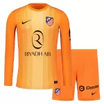 Atlético Madrid Keeper Tenue Kind 2025/26 Lange Mouw Oranje