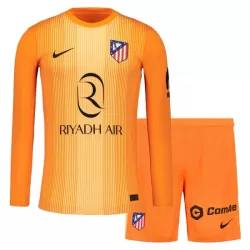 Atlético Madrid Keeper Tenue Kind 2025/26 Lange Mouw Oranje Atlético Madrid Keeper Tenue Kind 2025/26 Lange Mouw Oranje
