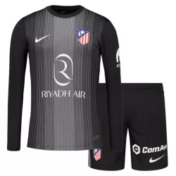 Atlético Madrid Keeper Tenue Kind 2025/26 Lange Mouw Zwarte Atlético Madrid Keeper Tenue Kind 2025/26 Lange Mouw Zwarte