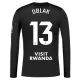 Atlético Madrid Oblak 13 Keeper Shirt Heren 2025/26 Lange Mouw Zwarte