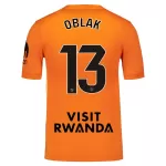 Atlético Madrid Oblak 13 Keeper Shirt Heren 2025/26 Oranje