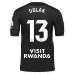 Atlético Madrid Oblak 13 Keeper Shirt Heren 2025/26 Zwarte