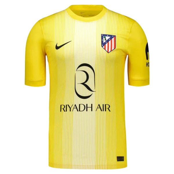 Atlético Madrid Oblak 13 Keeper Tenue Kind 2025/26 Gele