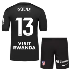 Atlético Madrid Oblak 13 Keeper Tenue Kind 2025/26 Zwarte Atlético Madrid Oblak 13 Keeper Tenue Kind 2025/26 Zwarte