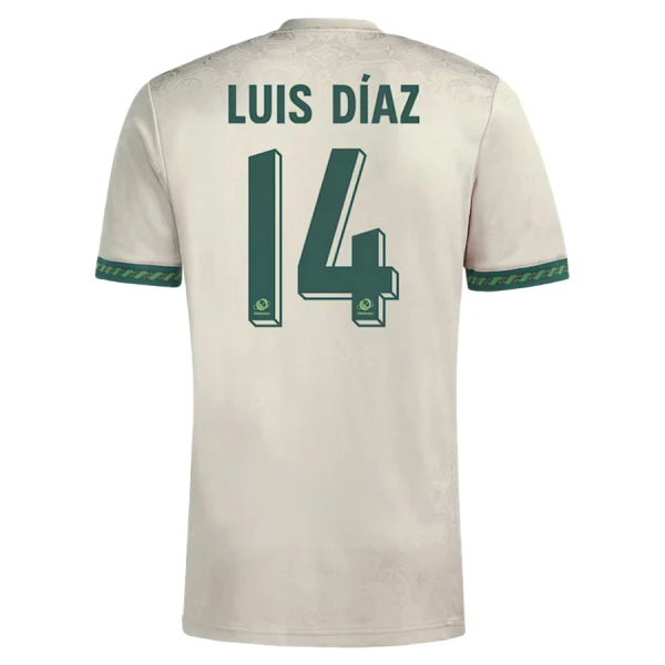 FC Bayern München Oktoberfest Luis Díaz 14 Tenue Kind 2025/26