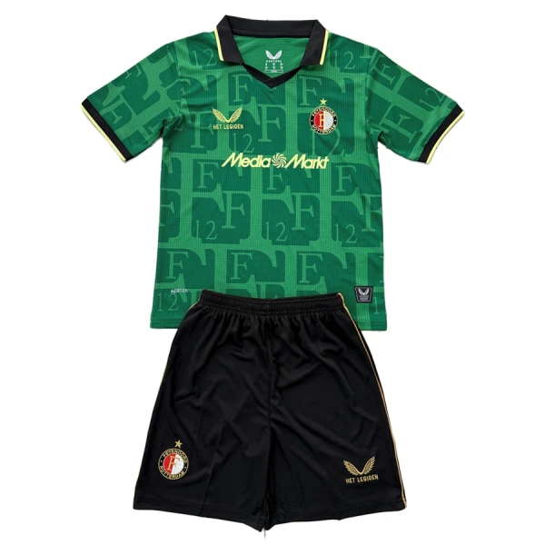 Feyenoord Rotterdam Tenue Kind Vierde 2025/26