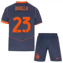 Inter Milan Barella 23 Tenue Kind Derde 2025/26 Inter Milan Barella 23 Tenue Kind Derde 2025/26