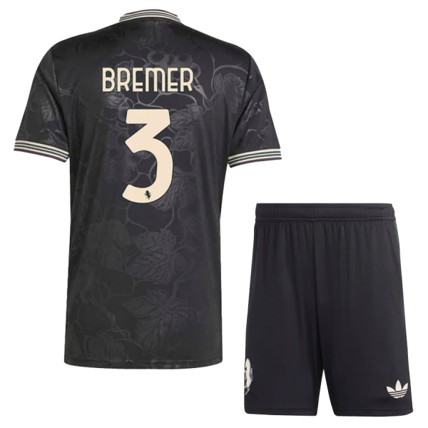 Juventus Bremer 3 Tenue Kind Derde 2025/26