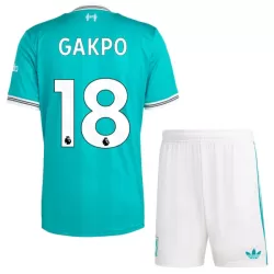 Liverpool Gakpo 18 Tenue Kind Derde 2025/26 Liverpool Gakpo 18 Tenue Kind Derde 2025/26