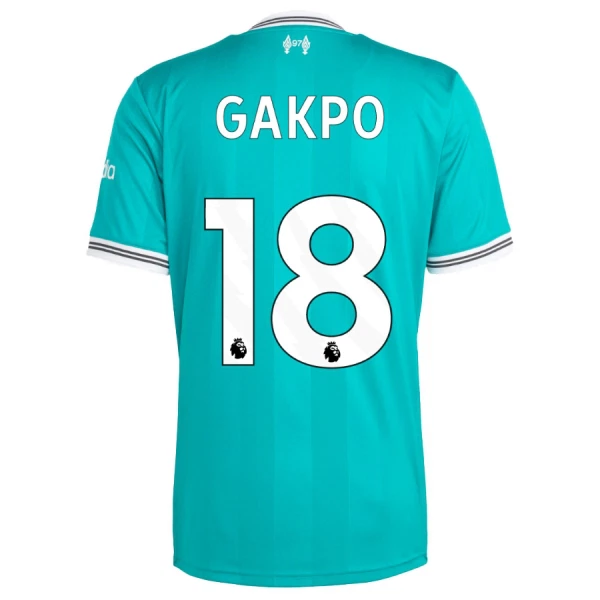 Liverpool Gakpo 18 Tenue Kind Derde 2025/26