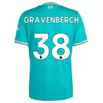 Liverpool Gravenberch 38 Shirt Heren Derde 2025/26