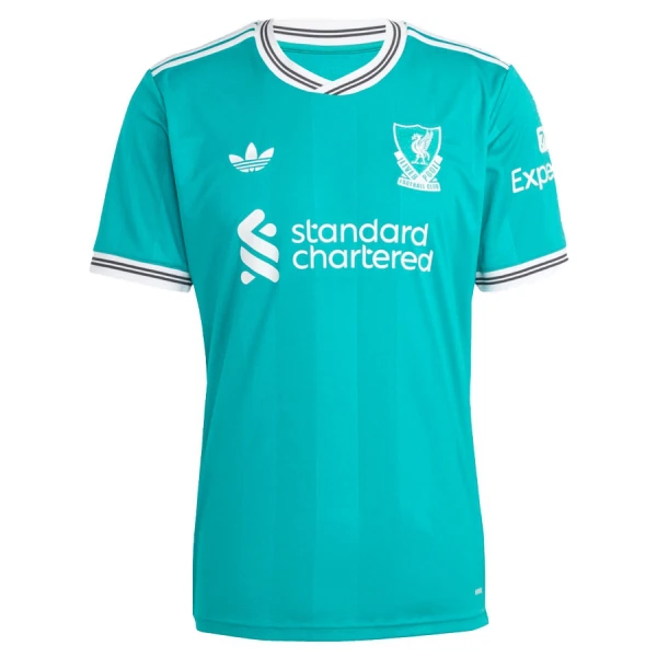 Liverpool Jeremie Frimpong 30 Tenue Kind Derde 2025/26