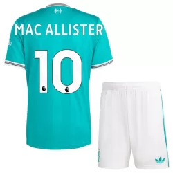 Liverpool Mac Allister 10 Tenue Kind Derde 2025/26 Liverpool Mac Allister 10 Tenue Kind Derde 2025/26