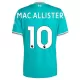 Liverpool Mac Allister 10 Tenue Kind Derde 2025/26