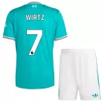 Liverpool Wirtz 7 Tenue Kind Derde 2025/26