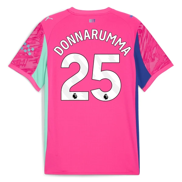 Manchester City Gianluigi Donnarumma 25 Keeper Shirt Heren 2025/26 Roze