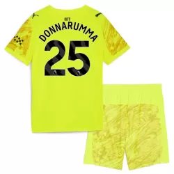 Manchester City Gianluigi Donnarumma 25 Keeper Tenue Kind 2025/26 Gele Manchester City Gianluigi Donnarumma 25 Keeper Tenue Kind 2025/26 Gele