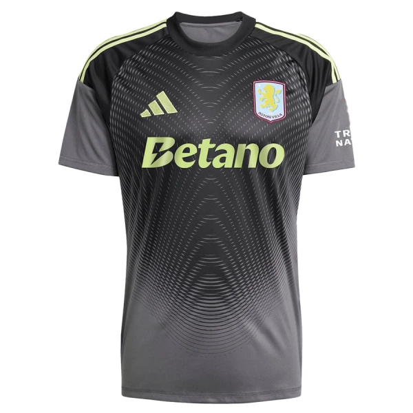 Aston Villa Keeper Shirt Heren 2025/26 Zwarte Aston Villa Keeper Shirt Heren 2025/26 Zwarte