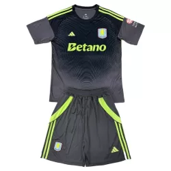Aston Villa Keeper Tenue Kind 2025/26 Zwarte Aston Villa Keeper Tenue Kind 2025/26 Zwarte