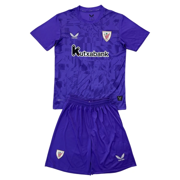 Athletic Bilbao Keeper Tenue Kind 2025/26 Purper