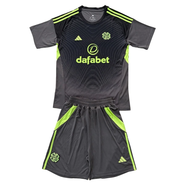 Celtic FC Keeper Tenue Kind 2025/26 Zwarte