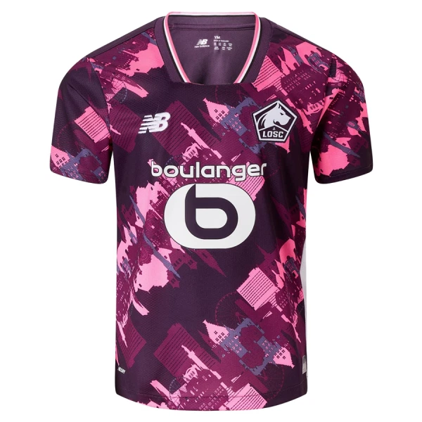 Lille OSC Shirt Heren Vierde 2025/26 Lille OSC Shirt Heren Vierde 2025/26
