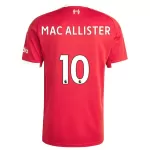 Liverpool Mac Allister 10 Shirt Heren Thuis 2025/26